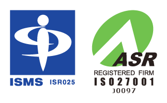ISMS マーク： ISMS ISR025 J0097